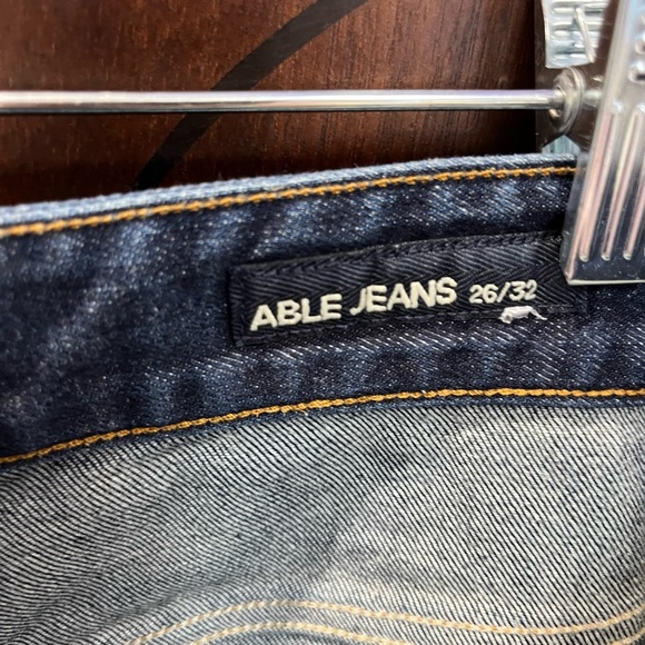 Able 3D Boyfriend Jeans Sz. 26 - Picture 6 of 11